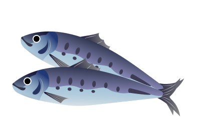 魚のイラスト