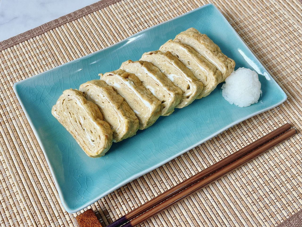 ごまパウダー入り卵焼き