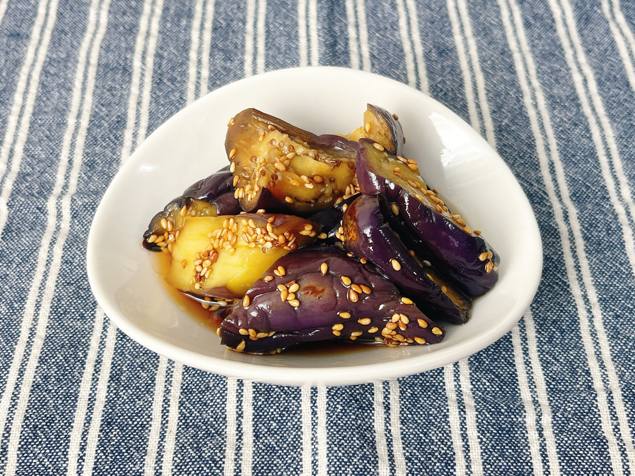 なすの甘酢しょうゆ漬け