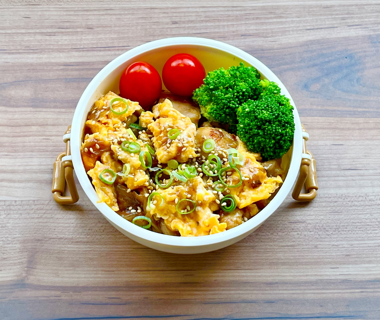 鶏肉のてりたま丼