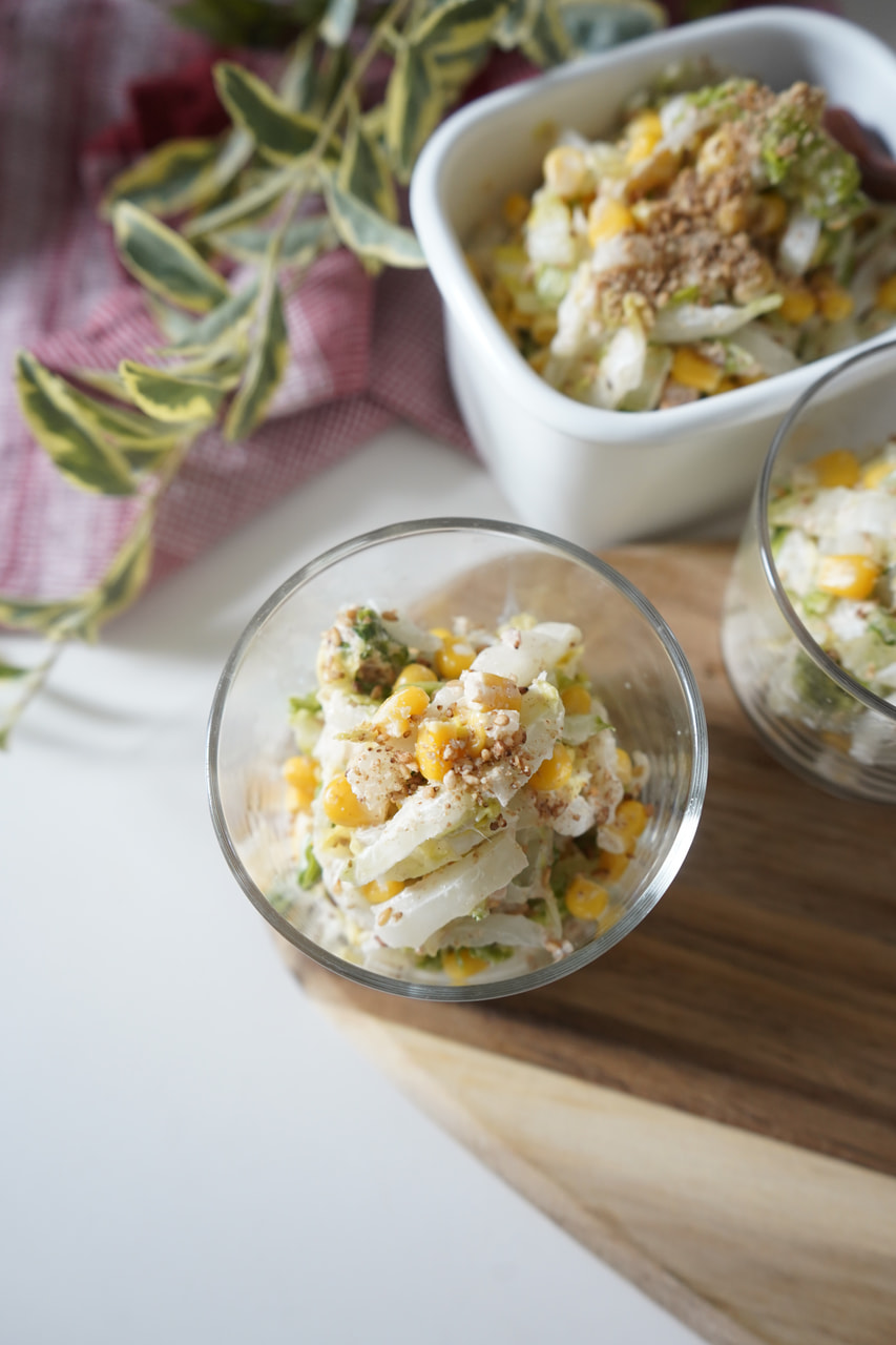 白菜のごまコールスローサラダ