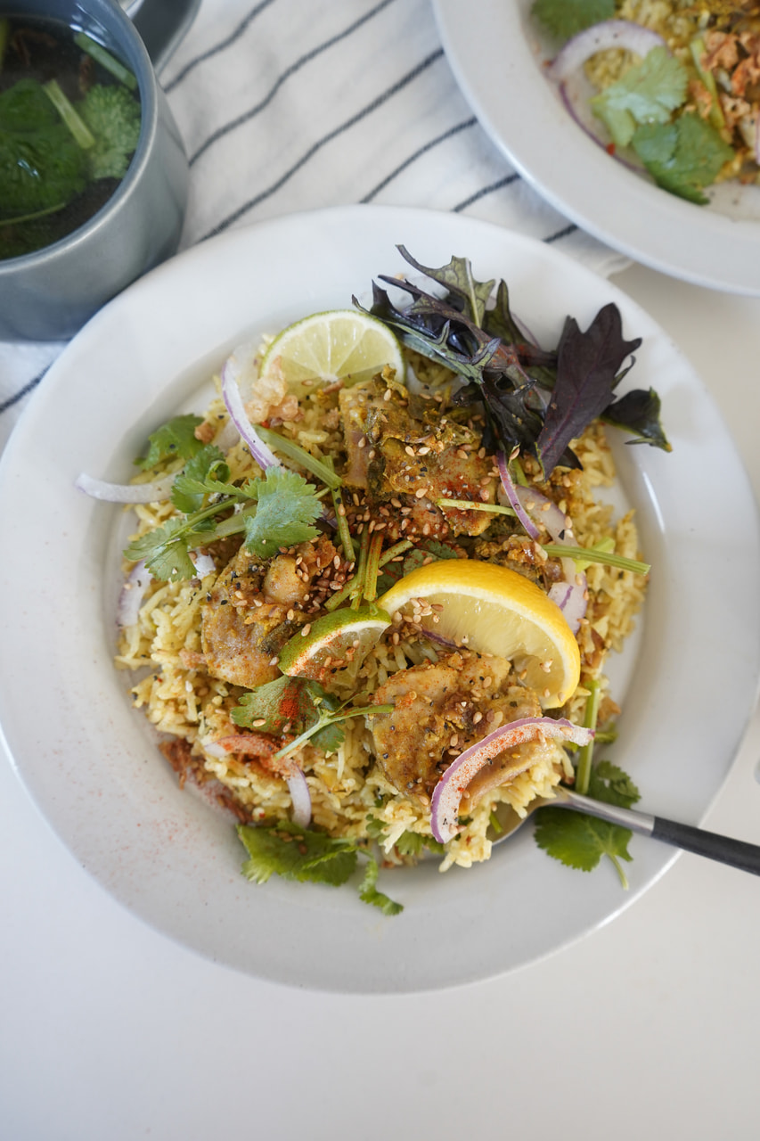 ごまチキンビリヤニ