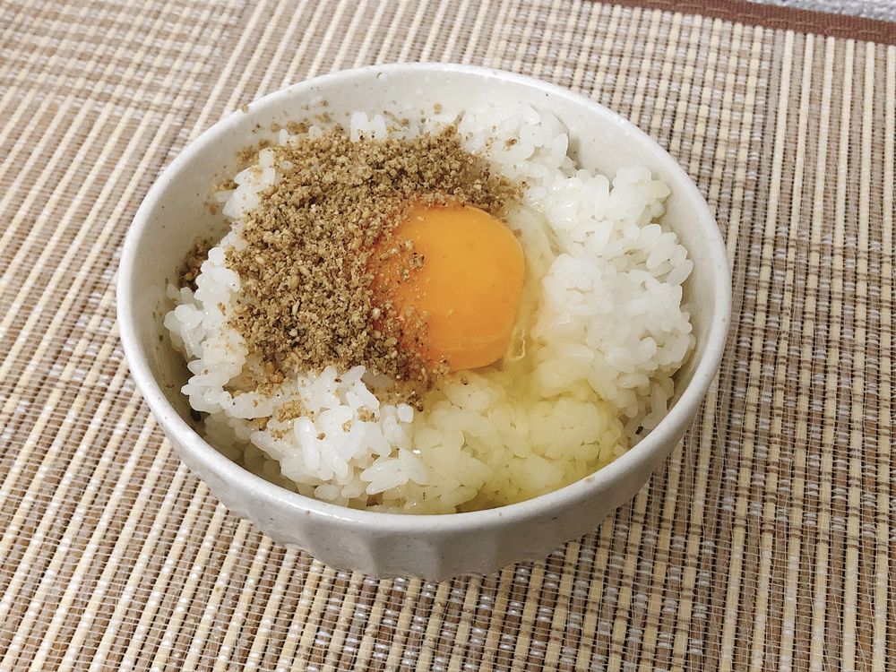 すりごまたっぷり卵かけご飯 特選ごまレシピ カタギ食品