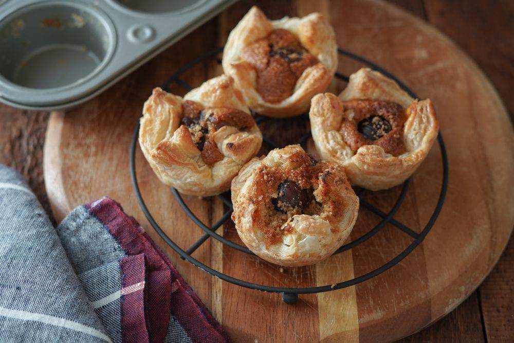 かどや製油×カタギ食品 コラボレシピ】栗のごまあんパイ | 特選ごま