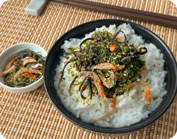 手軽に作れる自家製ゴマ茶漬の画像